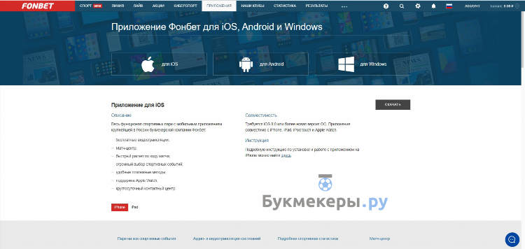 Букмекерские конторы обзор