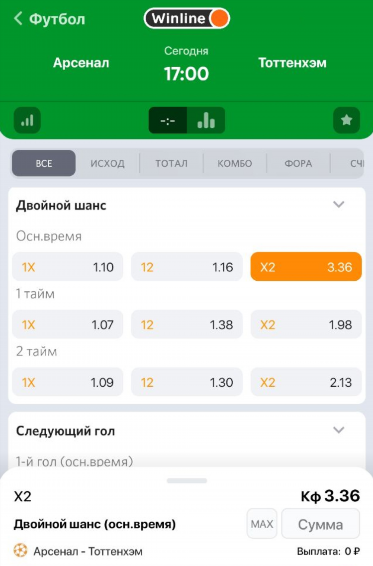 Ставка двойной шанс что это значит в футболе