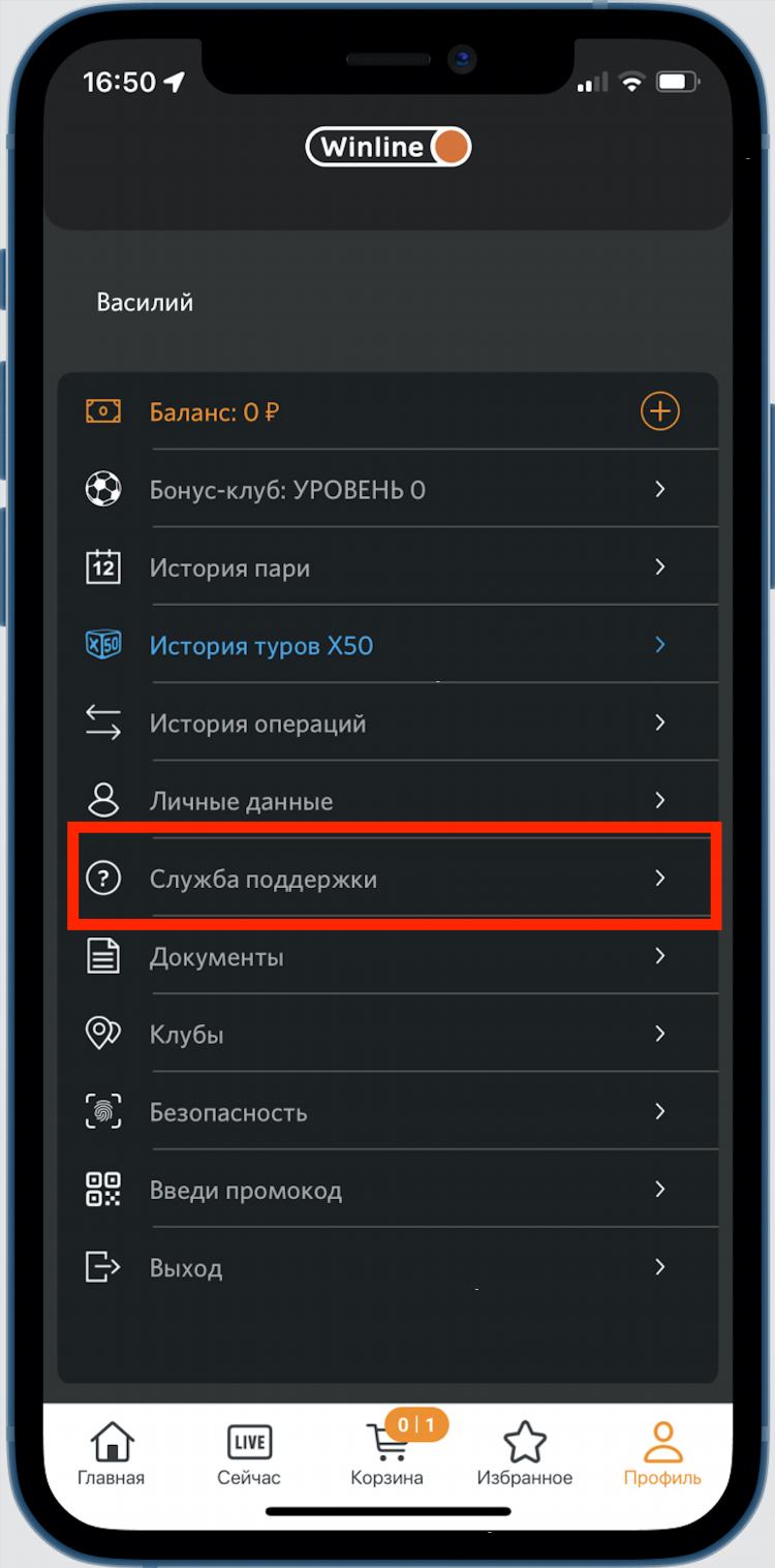Winline скачать мобильное приложение на айфон
